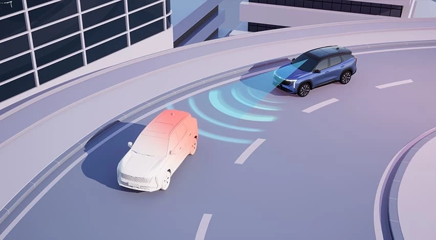 Новый Geely Atlas предлагает внушительный пакет современных систем активной безопасности и помощи водителю ADAS 2-го уровня. Их работу обеспечивают радар, 5 камер и 8 ультразвуковых датчиков. Одна из таких систем - адаптивный круиз-контроль - поддерживает дистанцию до впереди идущего автомобиля, автоматически замедляя и ускоряя Atlas в диапазоне скоростей от 0 до 150 км/ч. 